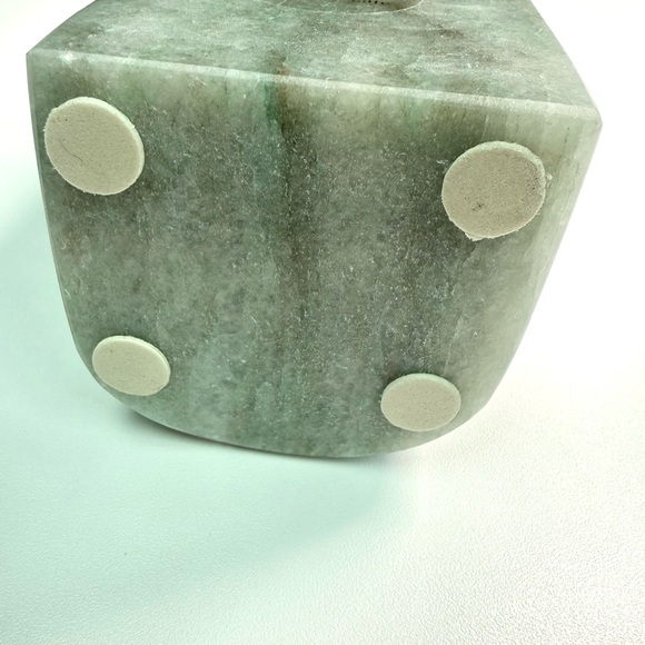 Natural Green Agate Semi Precious Stone Polished Bookend / Decorative Stone –3kg - Picture 9 of 10